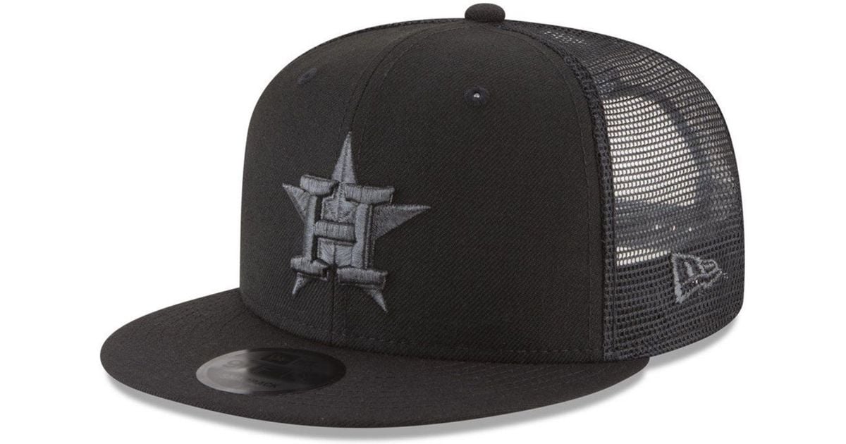 astros mesh snapback hat