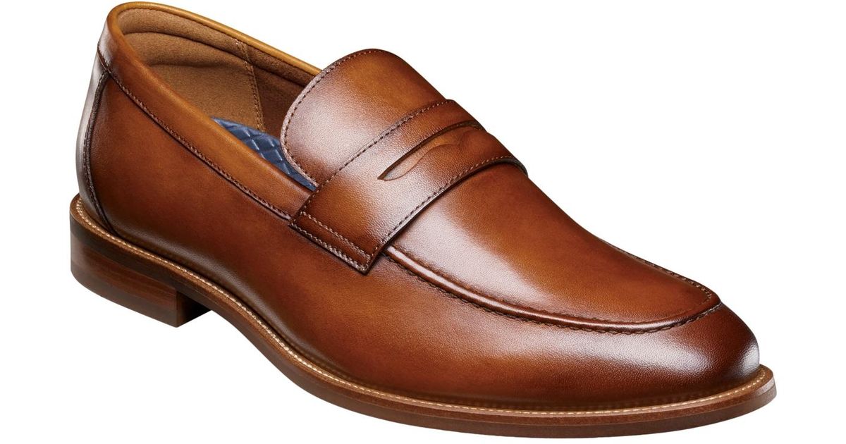 Florsheim Ruvo Moc-toe Penny Loafer in Brown for Men | Lyst