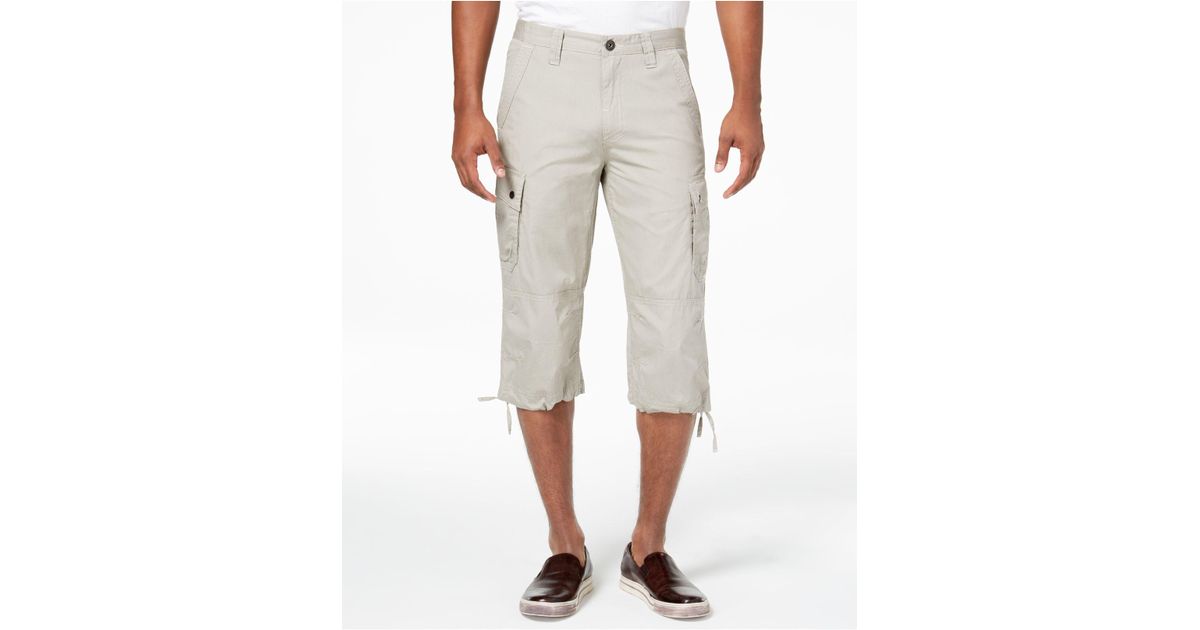 INC International Concepts Synthetic Extra Long Messenger Shorts