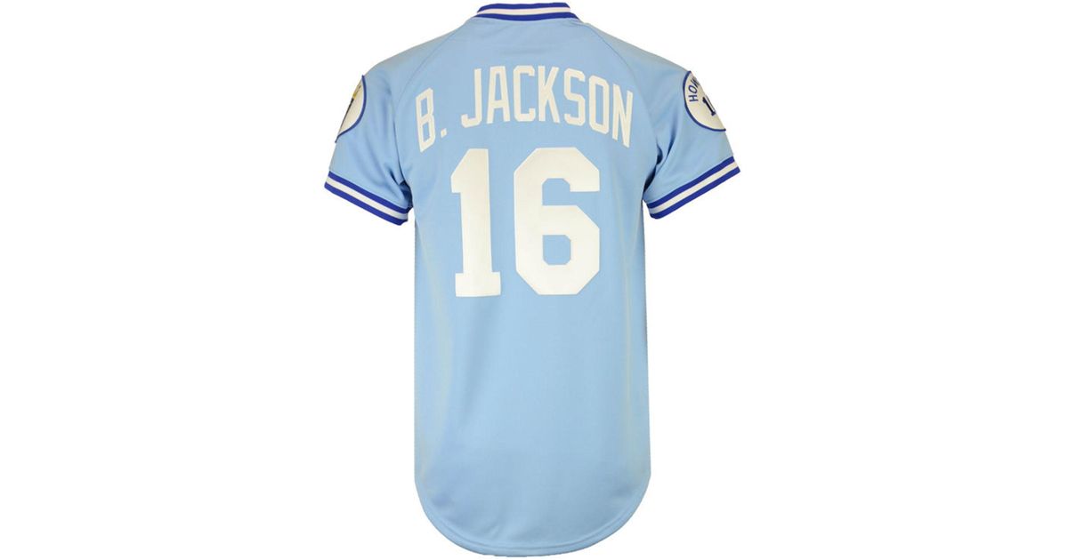 light blue bo jackson jersey