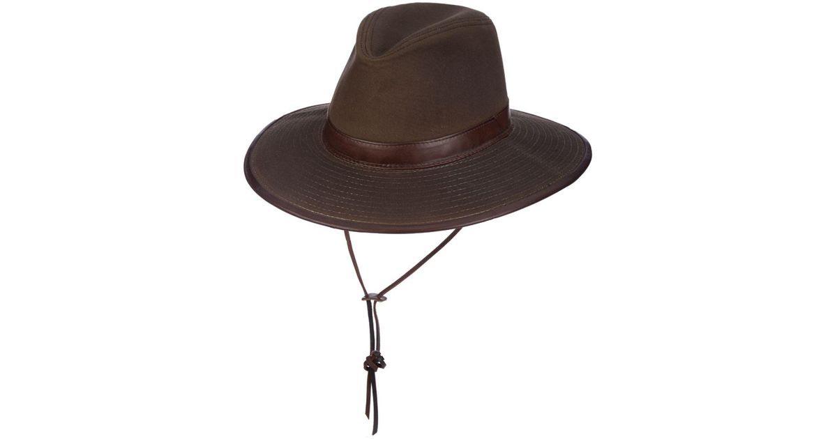 dorfman pacific oilcloth outback hat