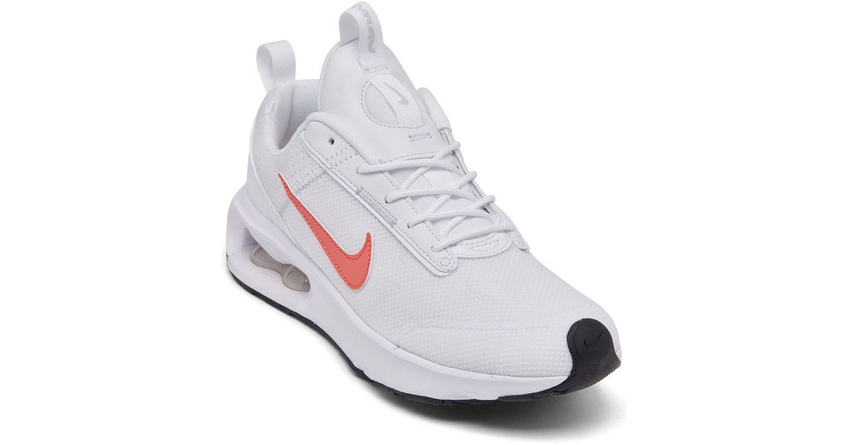 Nike Air Max Interlock Lite Casual Sneakers From Finish Line in White ...