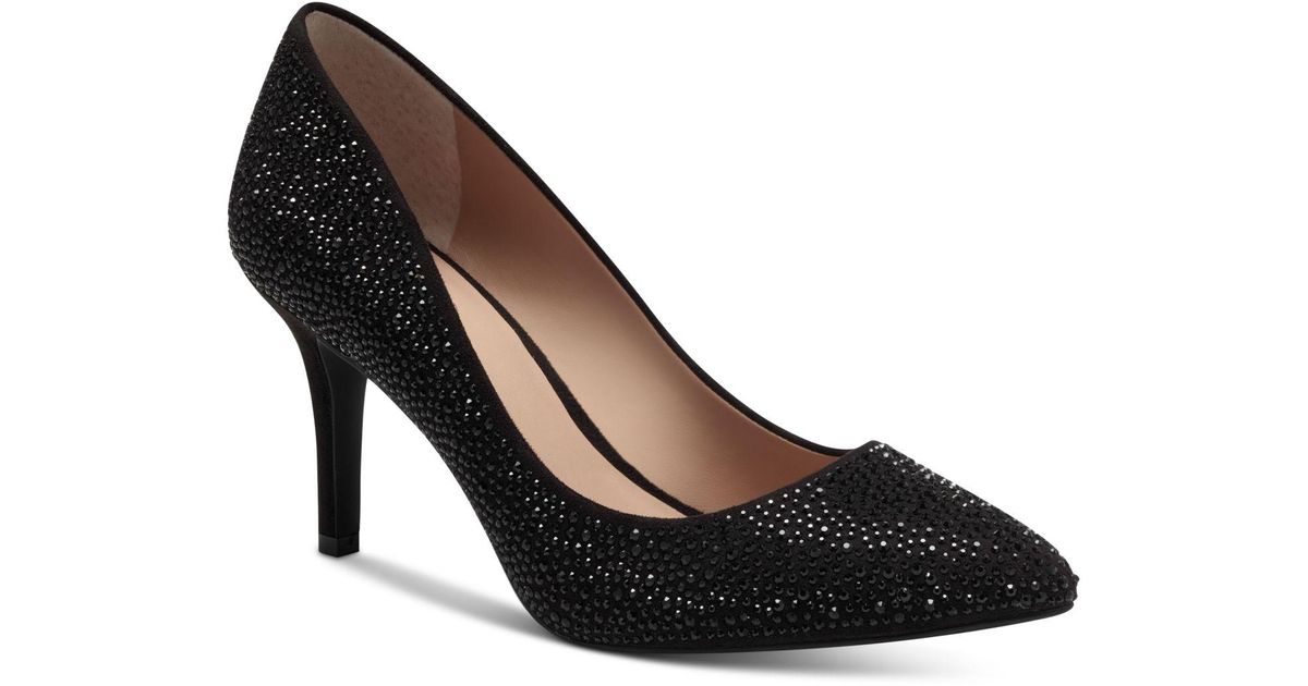 INC International Concepts Zitah Embellished Pointed Toe Pumps, Created
