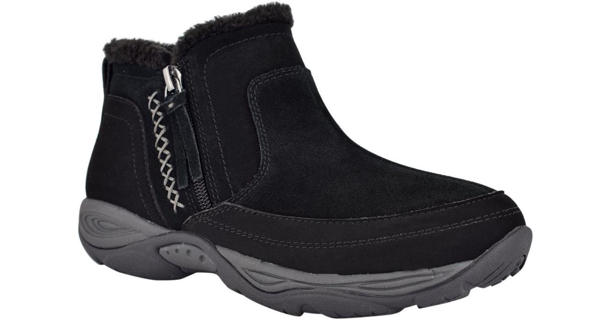 Easy Spirit Epic Cold Weather Booties in Black Lyst