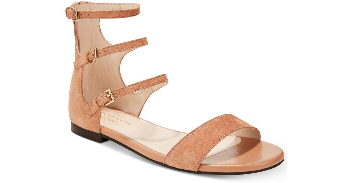 cole haan flat sandals