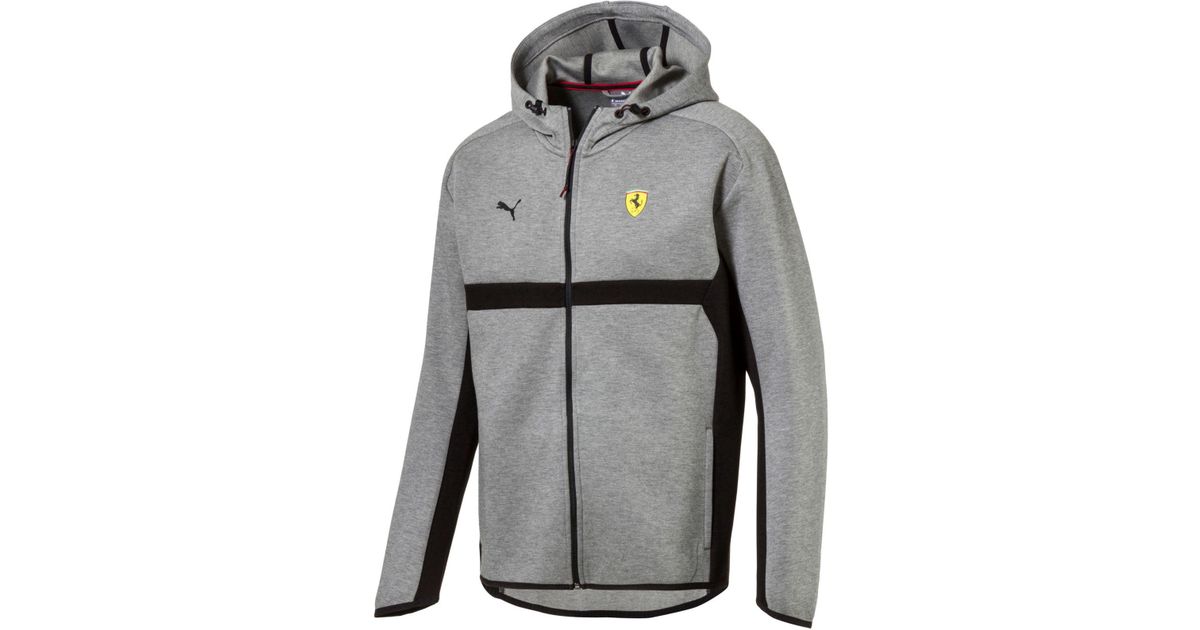 ferrari zip hoodie
