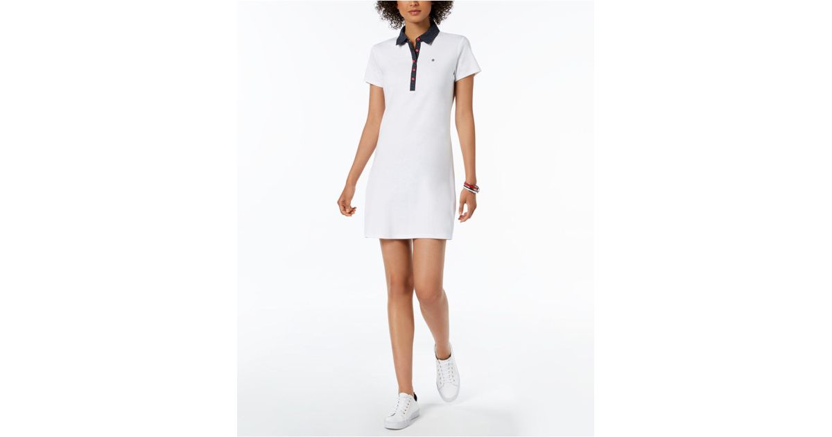 macy's tommy hilfiger polo womens