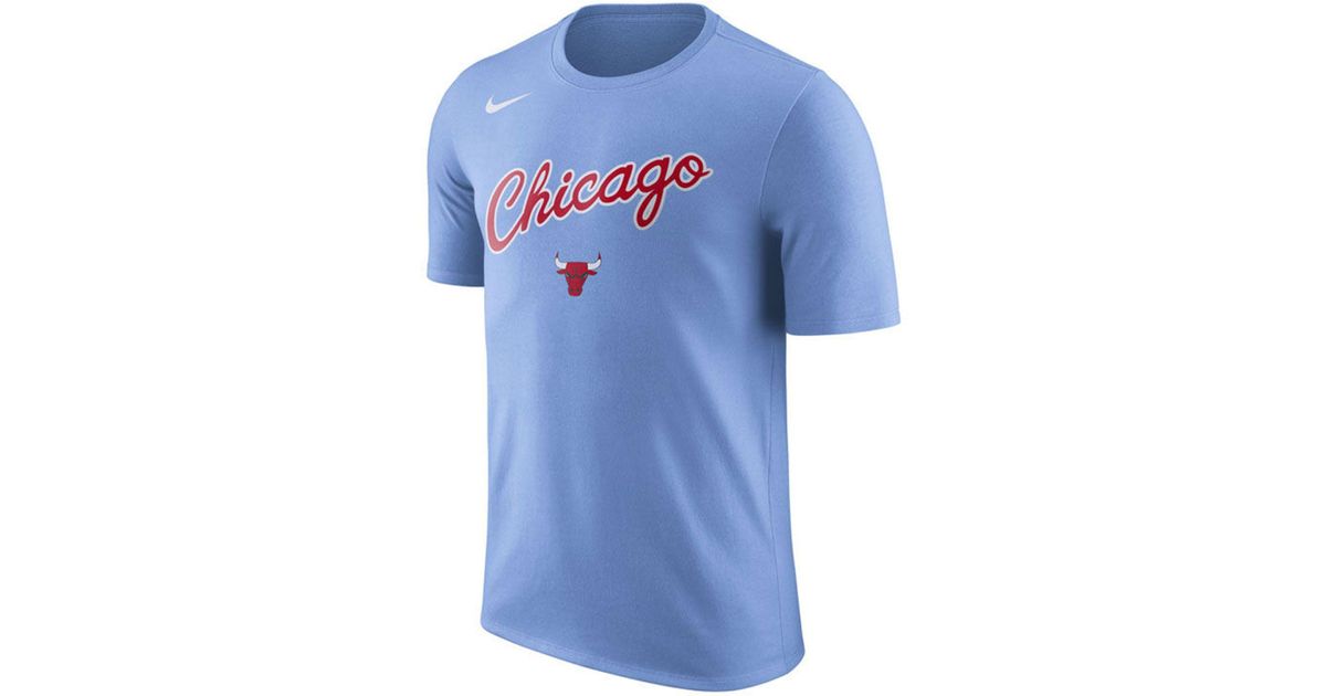 chicago bulls blue jersey