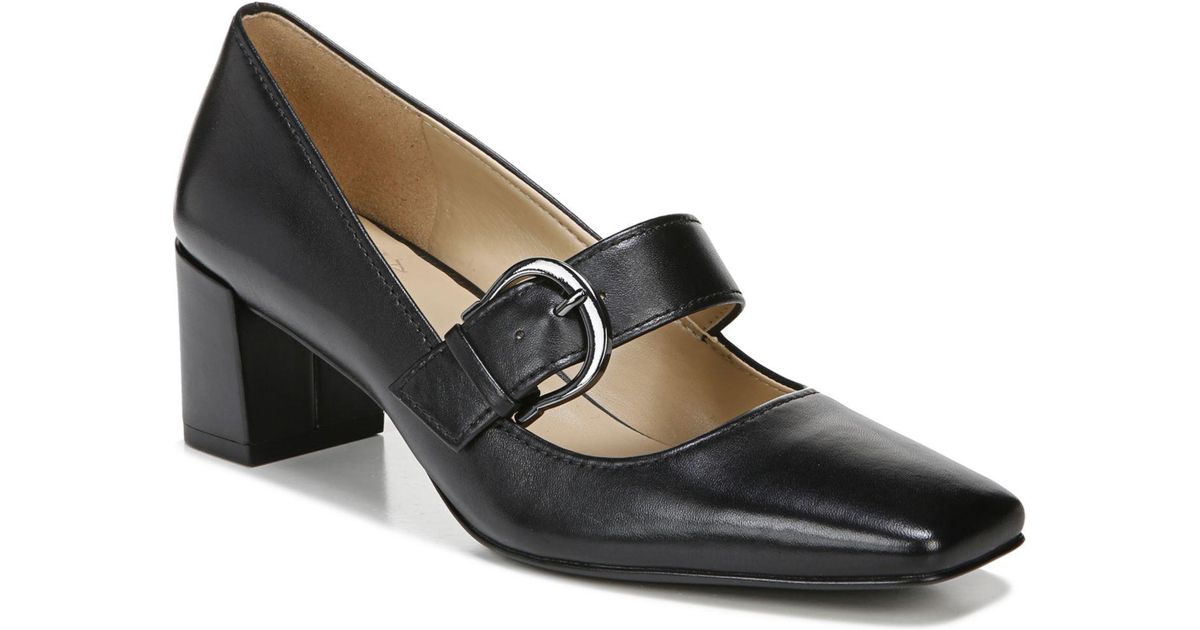 Naturalizer Karissa Mary Jane Pumps in Black Lyst