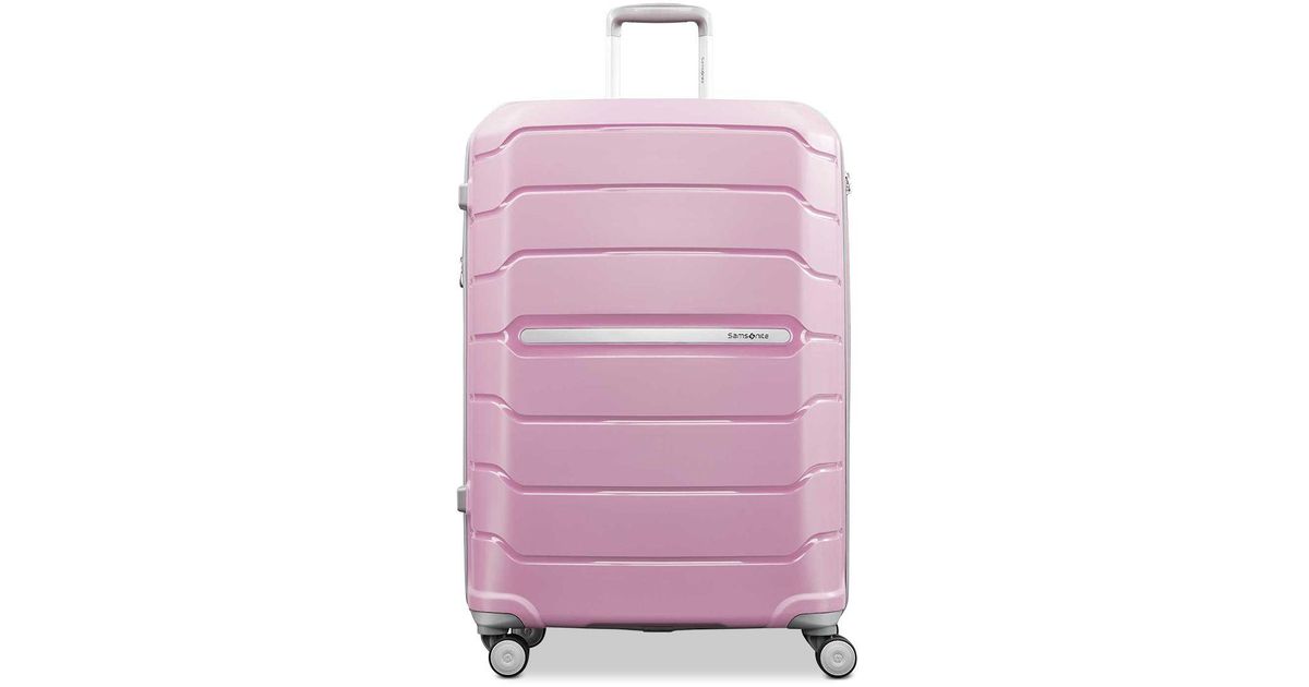 Samsonite Freeform 28" Expandable Hardside Spinner Suitcase in Pink | Lyst