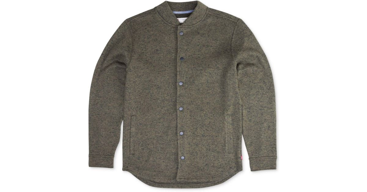 levi's fleece bomber jacket