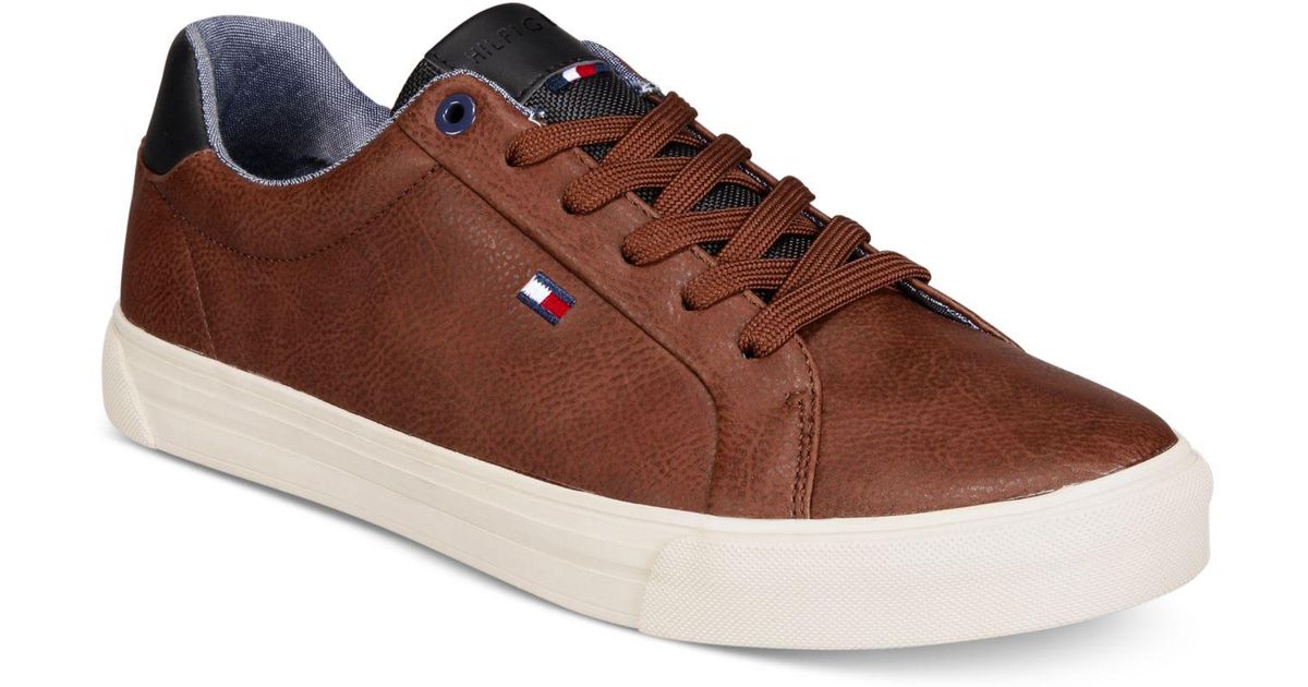 Tommy Hilfiger Ref Low-top Sneakers in Brown for Men | Lyst