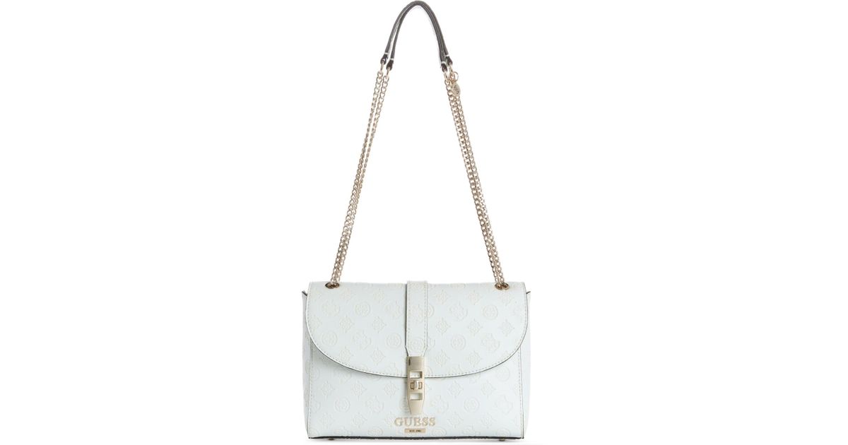guess white crossbody