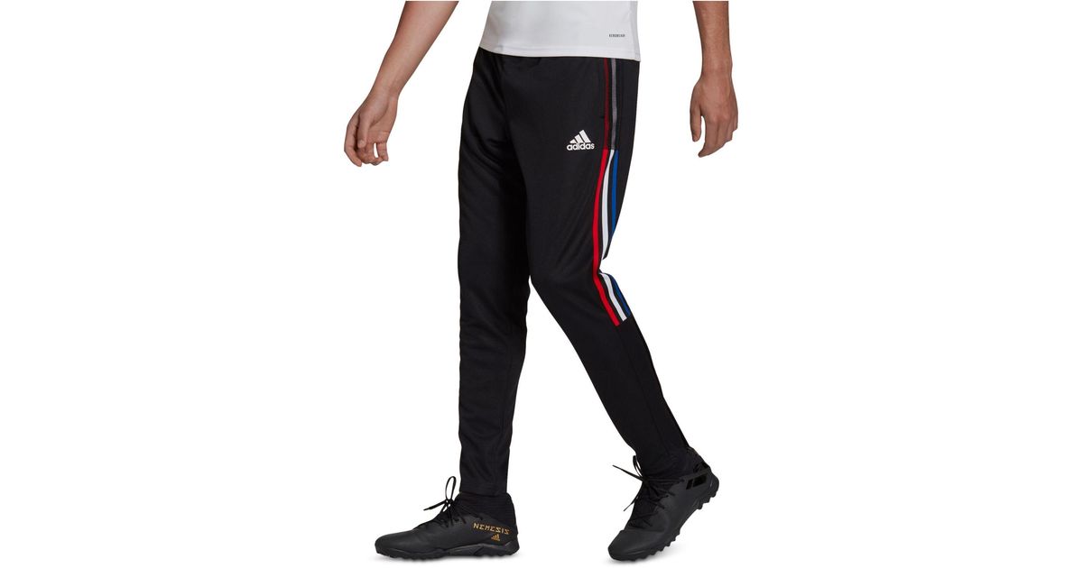 adidas Synthetic Tiro 21 Regularfit Track Pants in Black for Men Lyst