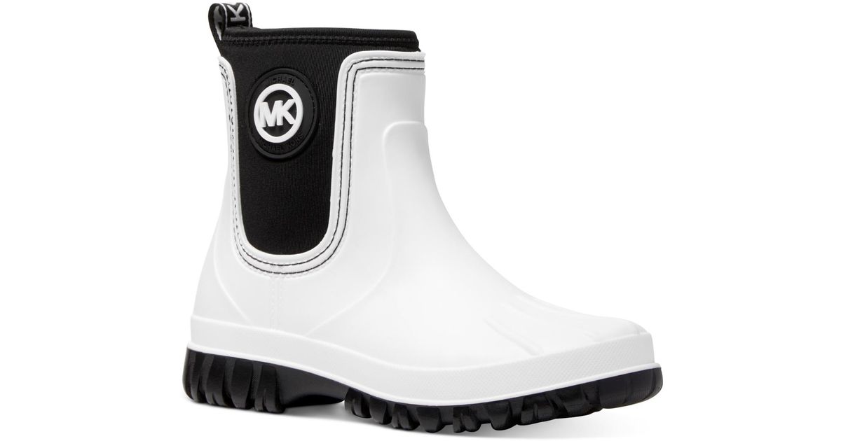 Michael Kors Michael Tucker Waterresistant Pullon Rain Booties in