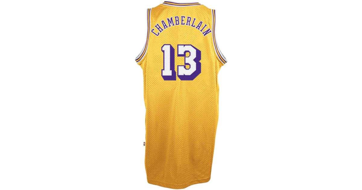 lakers wilt chamberlain jersey