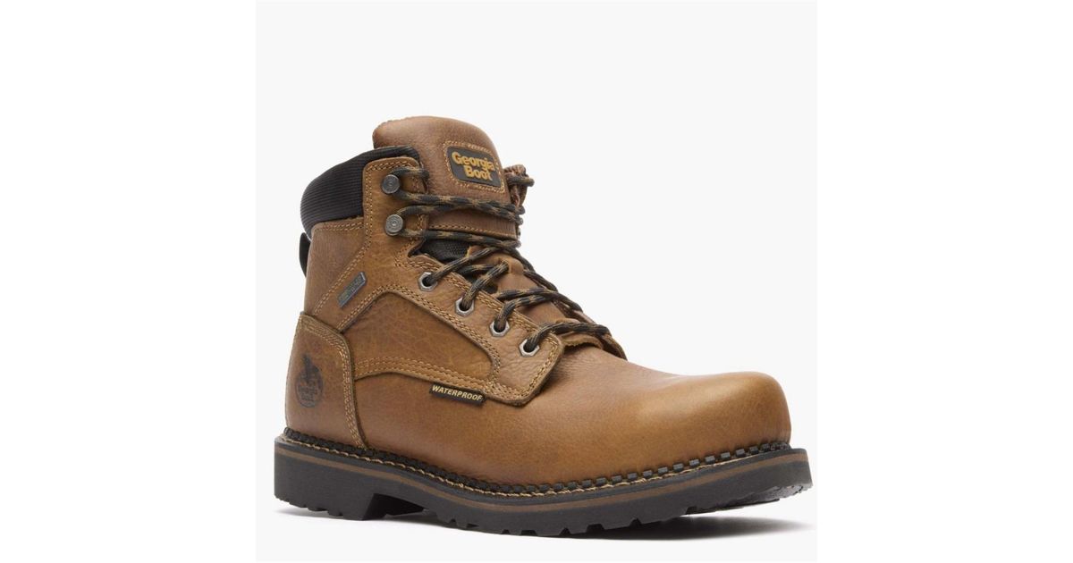 Georgia Boot Herren Georgia Giant Revamp - Wasserdichter Arbeitsstiefel Mit Stahlkappe