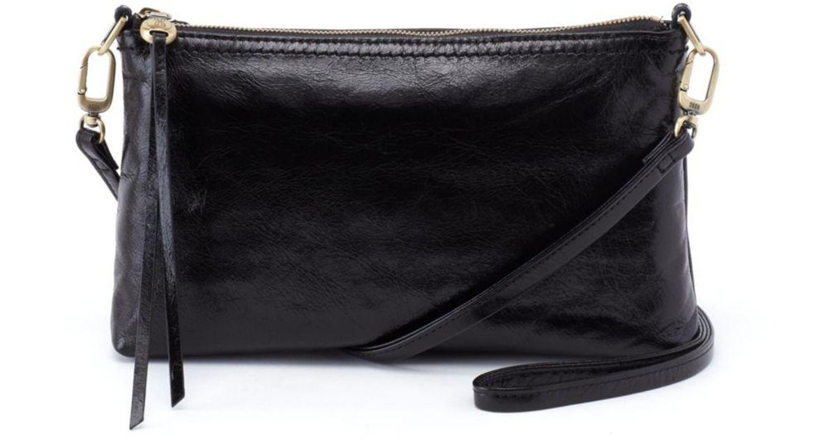 Hobo International Darcy Convertible Crossbody Bag in Black | Lyst