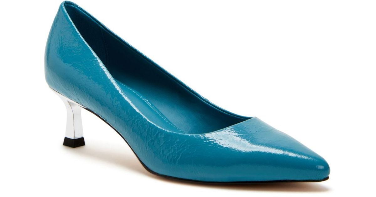 Katy Perry The Golden Slip-on Pumps in Blue | Lyst