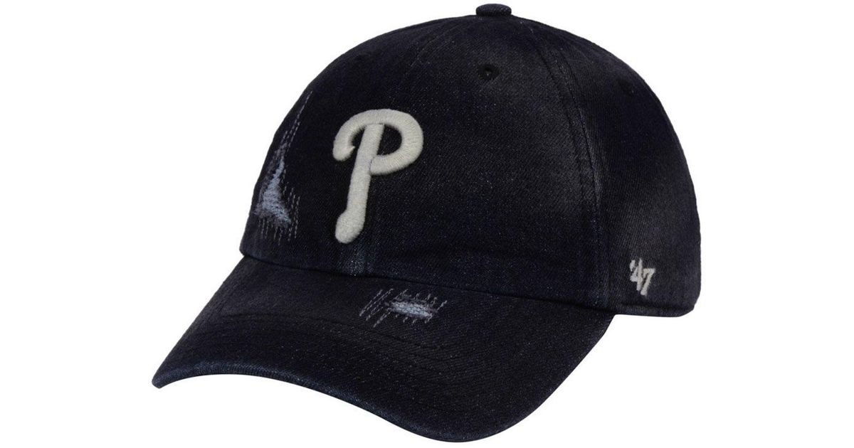 black phillies cap