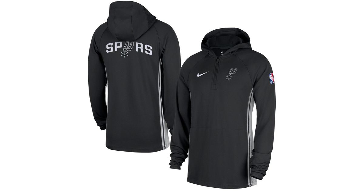 Nike San Antonio Spurs Authentic On Court Zone Quarter-zip Dri-fit