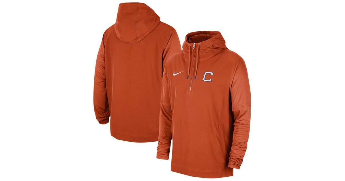 clemson nike quarter zip