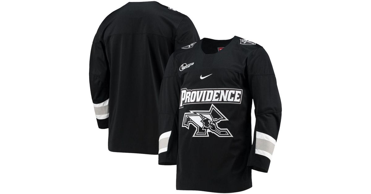 Nike Synthetic Black Providence Friars Replica Hockey Jersey for Men Lyst