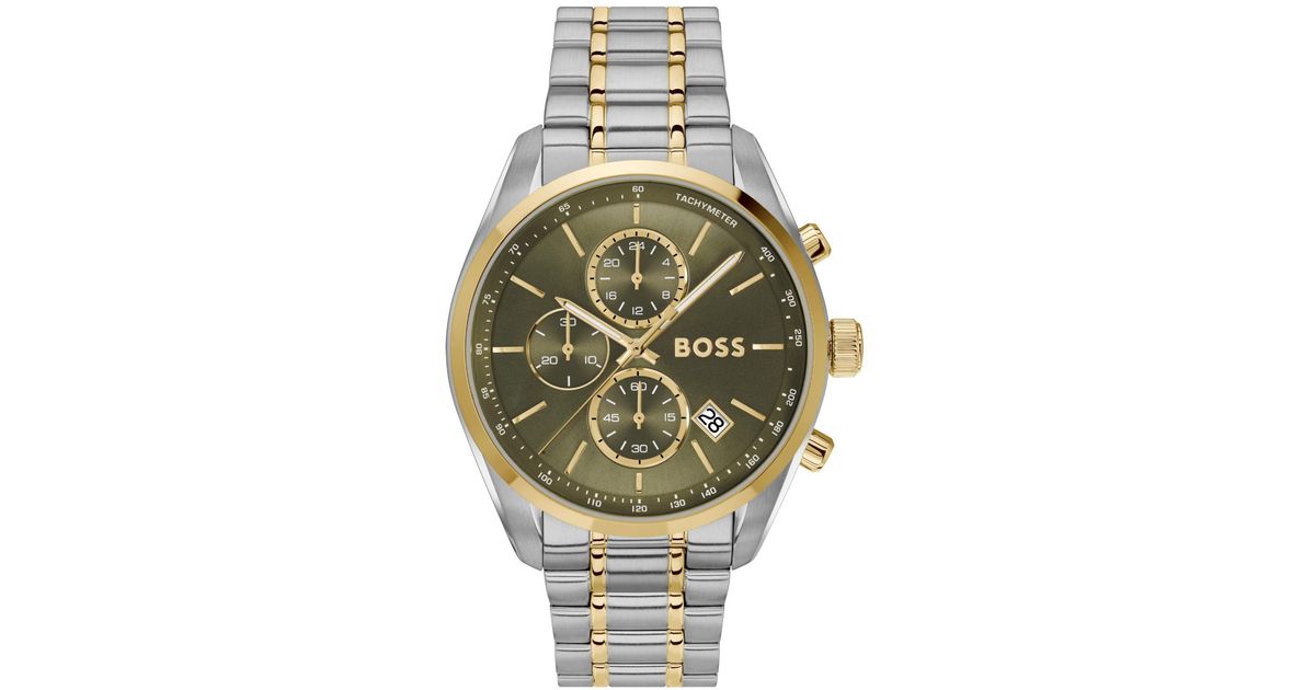 BOSS Orologio Cronografo al Quarzo con Calendario da Uomo | WhichOne