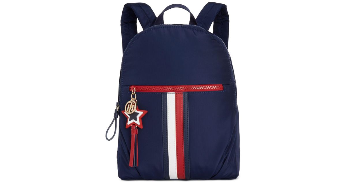 Tommy Hilfiger Karina Small Backpack in Blue - Lyst