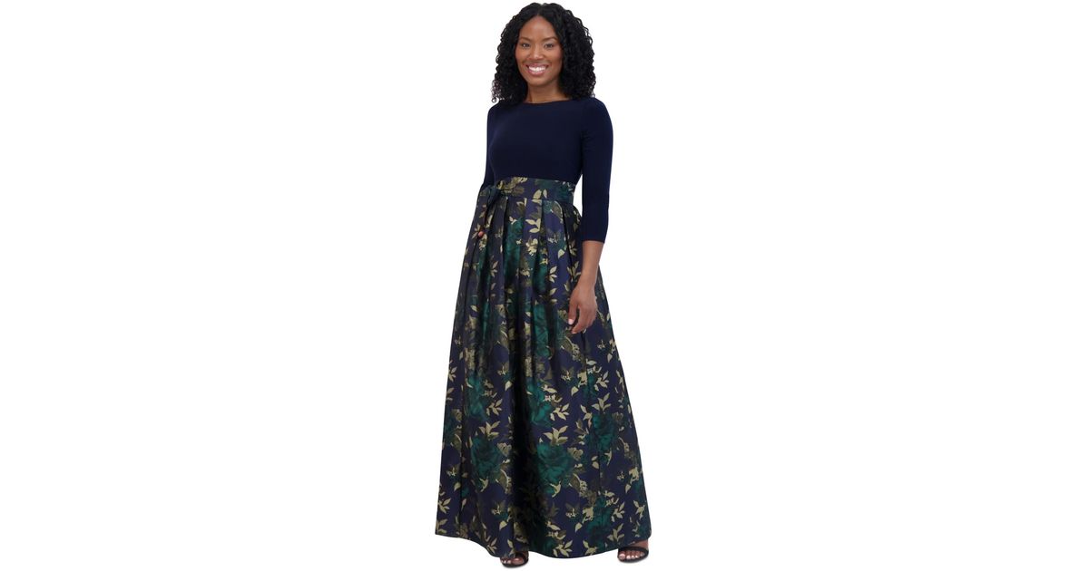 Jessica howard navy ball gown online