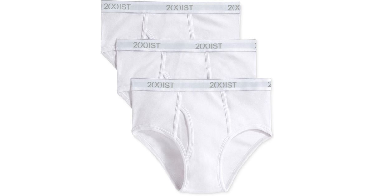 2xist Men's Cotton Briefs, 3 Pack in White for Men - Save 47% - Lyst