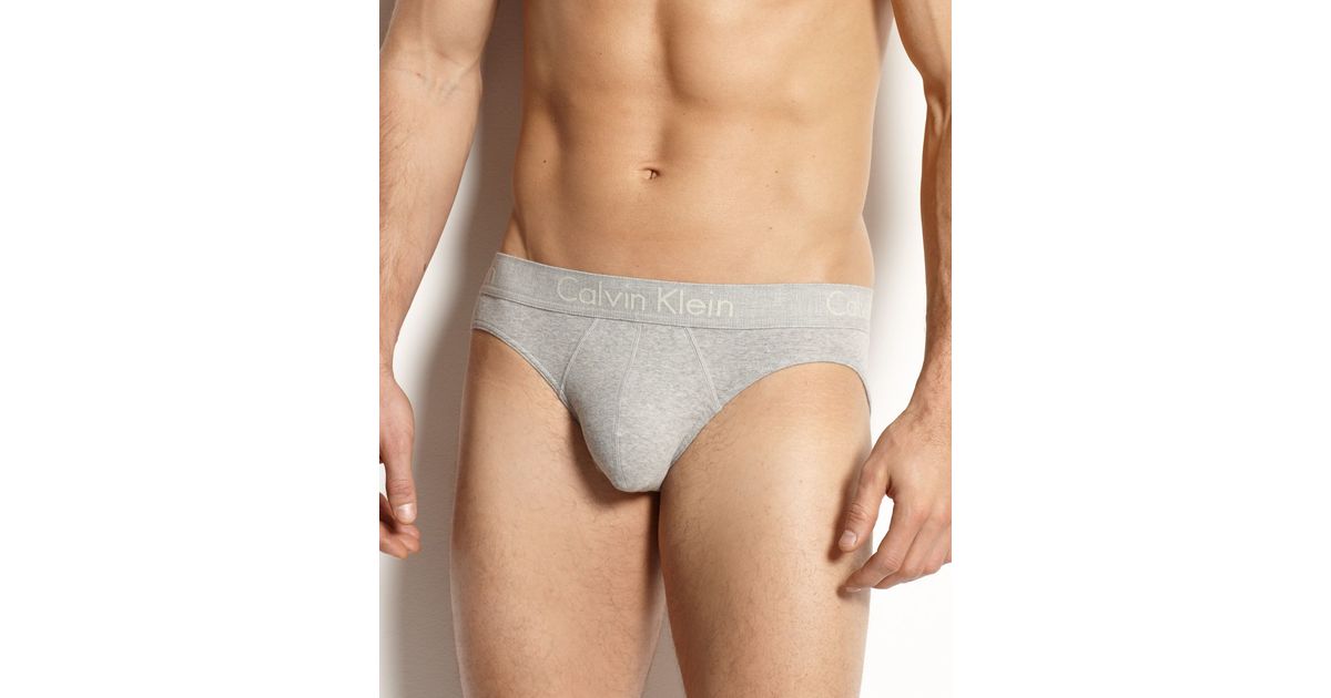 Calvin Klein Men's Underwear, Body Hip Brief 2 Pack U1803 in Gray for Men |  Lyst