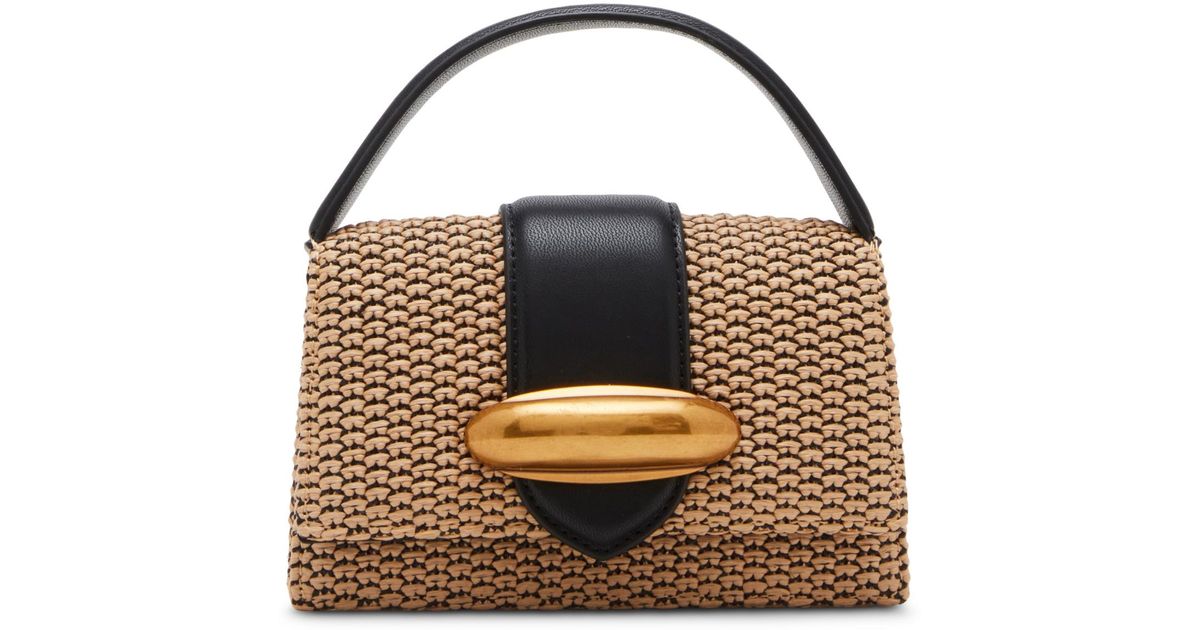 Steve Madden Bmishell Mini Top Handle Crossbody Bag in Black