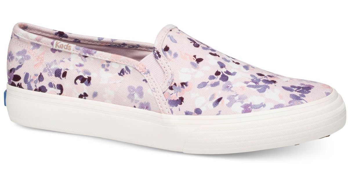 floral keds slip on