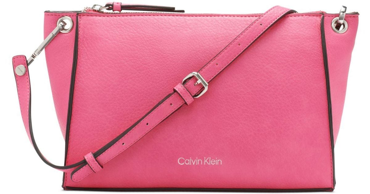Calvin Klein Reyna Crossbody in Pink Lyst