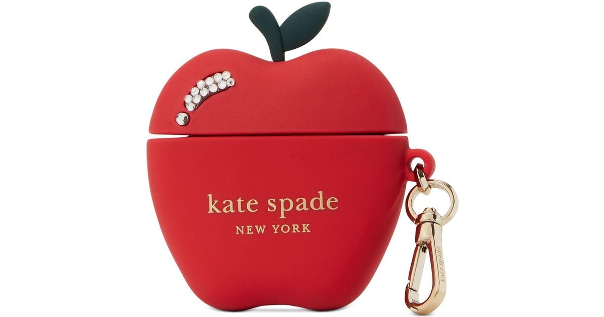 Kate Spade Apple Airpod Case in Red Lyst
