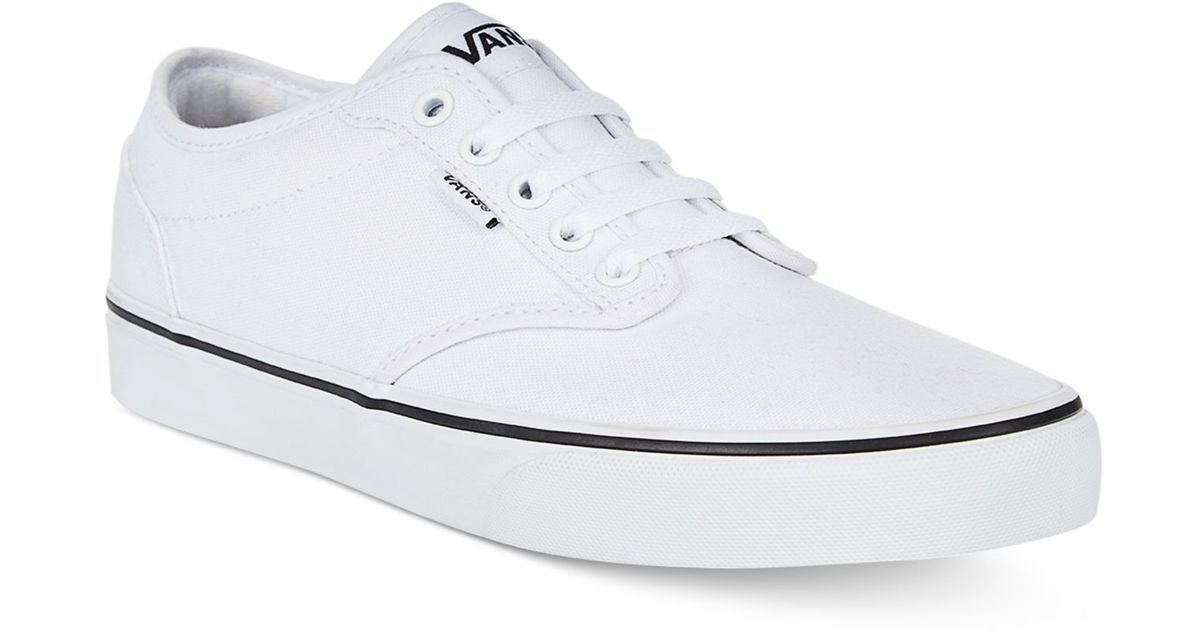 vans atwood all white