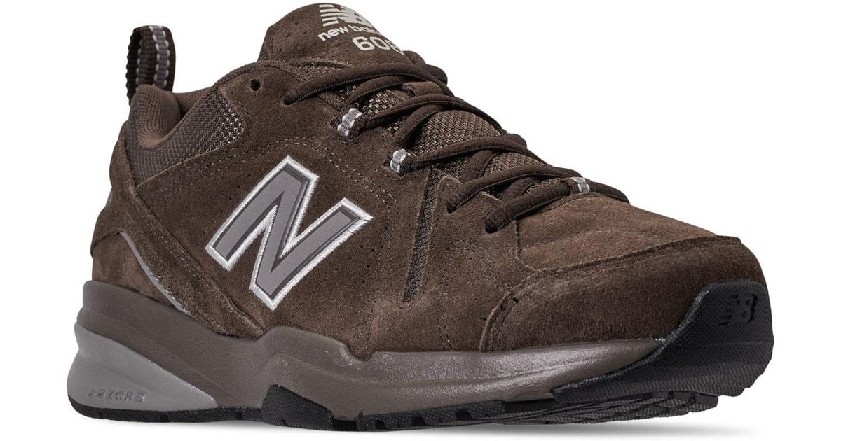 new balance 608 brown suede