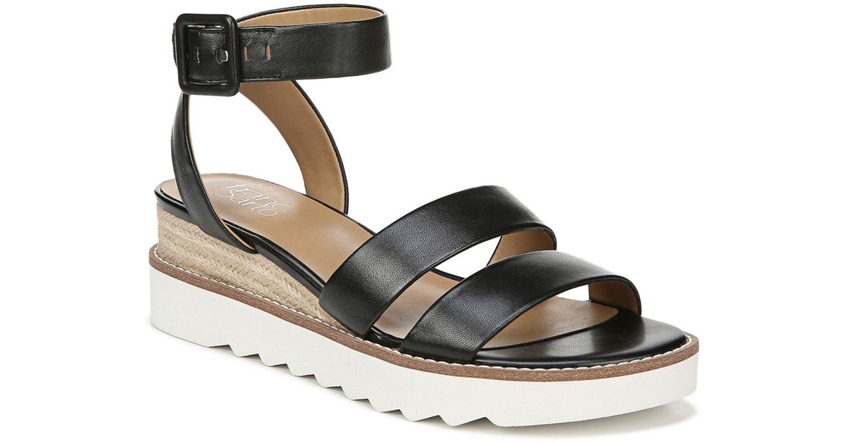 franco sarto connolly espadrille wedge sandal
