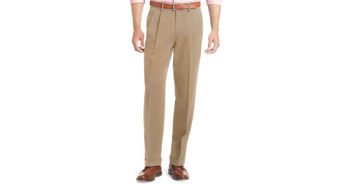 big and tall pleated pants