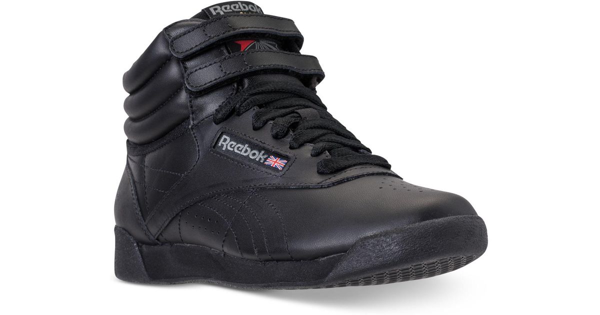 reebok black high tops