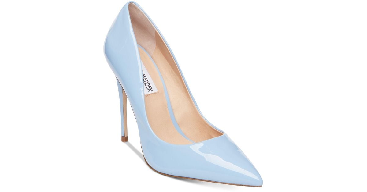 steve madden baby blue heels