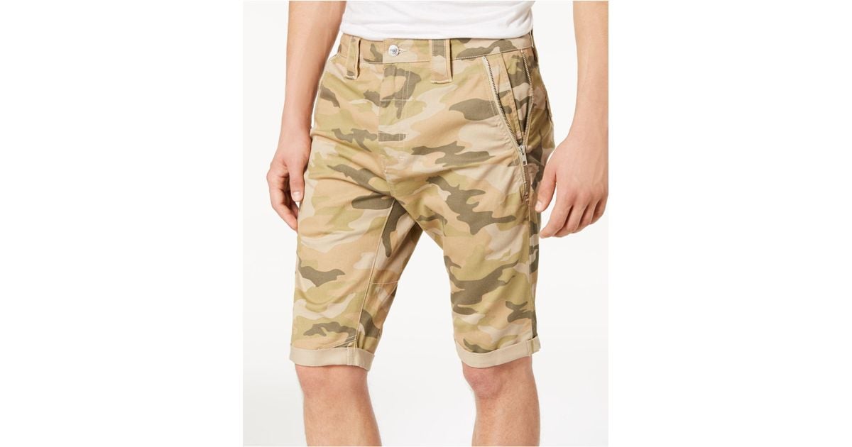 guess camo shorts