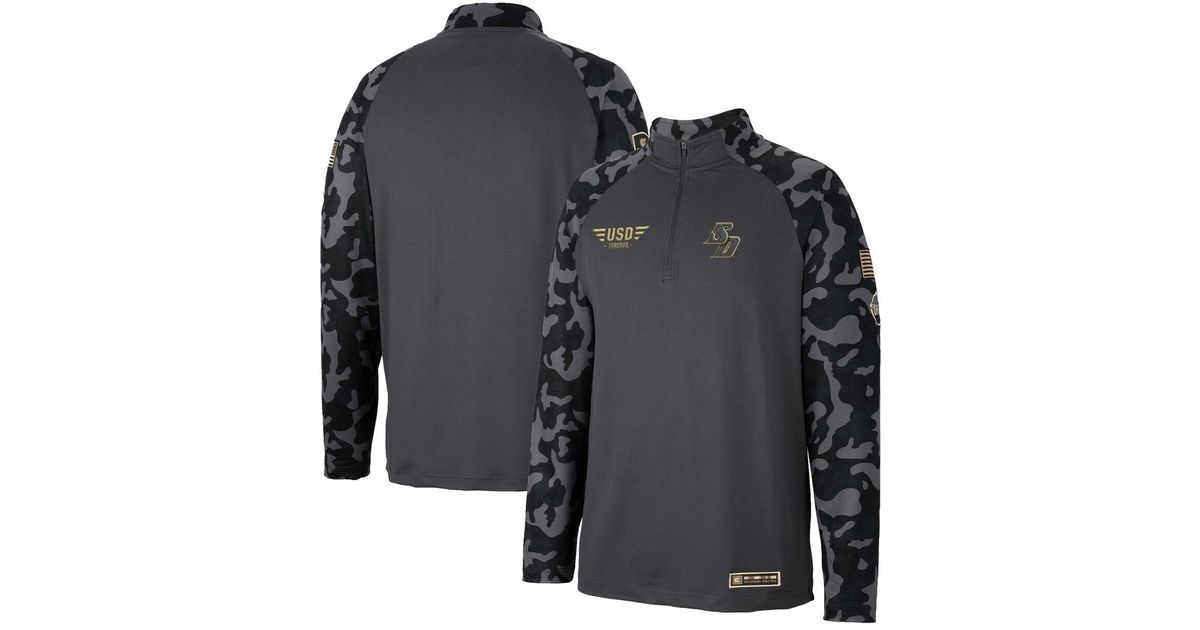 Oht Raglan Gray Colosseum Athletics San Diego Toreros Oht Military-inspired ...