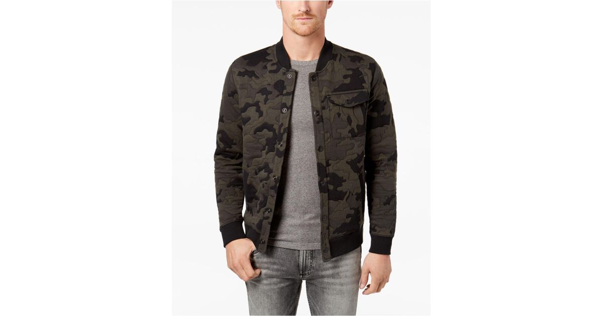 calvin klein camo jacket