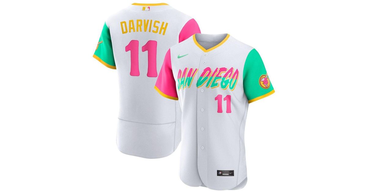 Nike Synthetic Yu Darvish White San Diego Padres 2022 City Connect ...