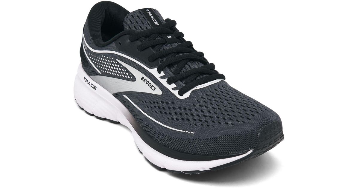 Brooks Trace 2 Running Sneakers From Finish Line in Black Lyst