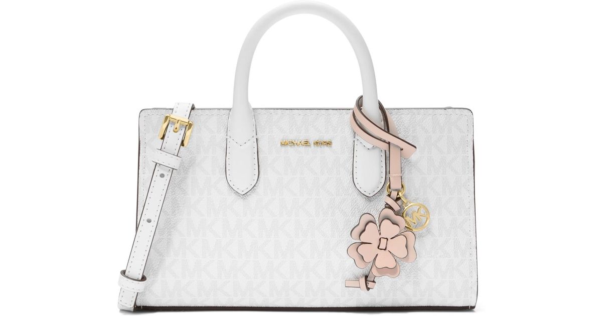 Michael Kors Michael Scarlett Small East West Crossbody Bag in Natural ...