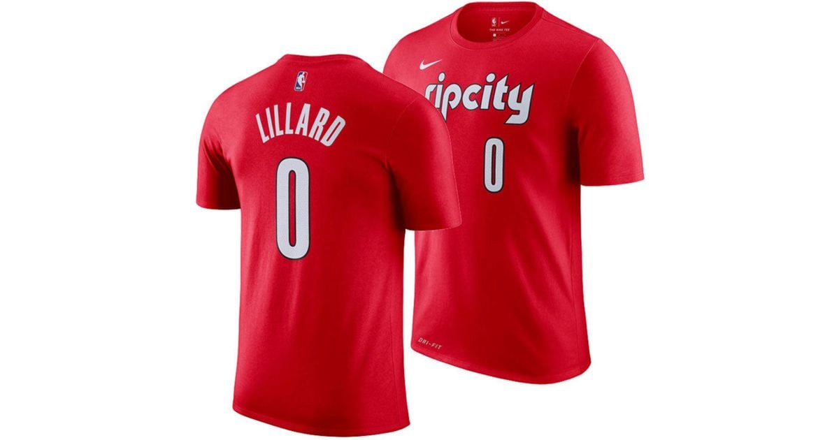 Dick's Sporting Goods Nike Men's 2021-22 City Edition Portland Trail Blazers  Damian Lillard #0 Black Dri-FIT Swingman Jersey