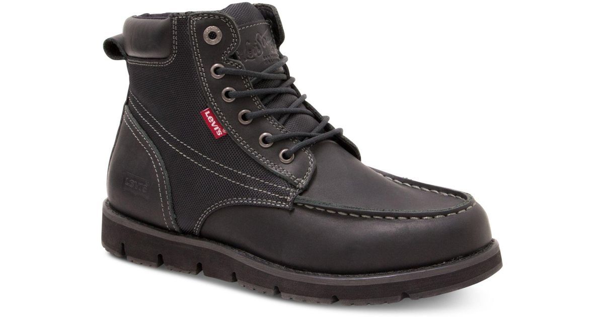 mens levi's dean leather boot